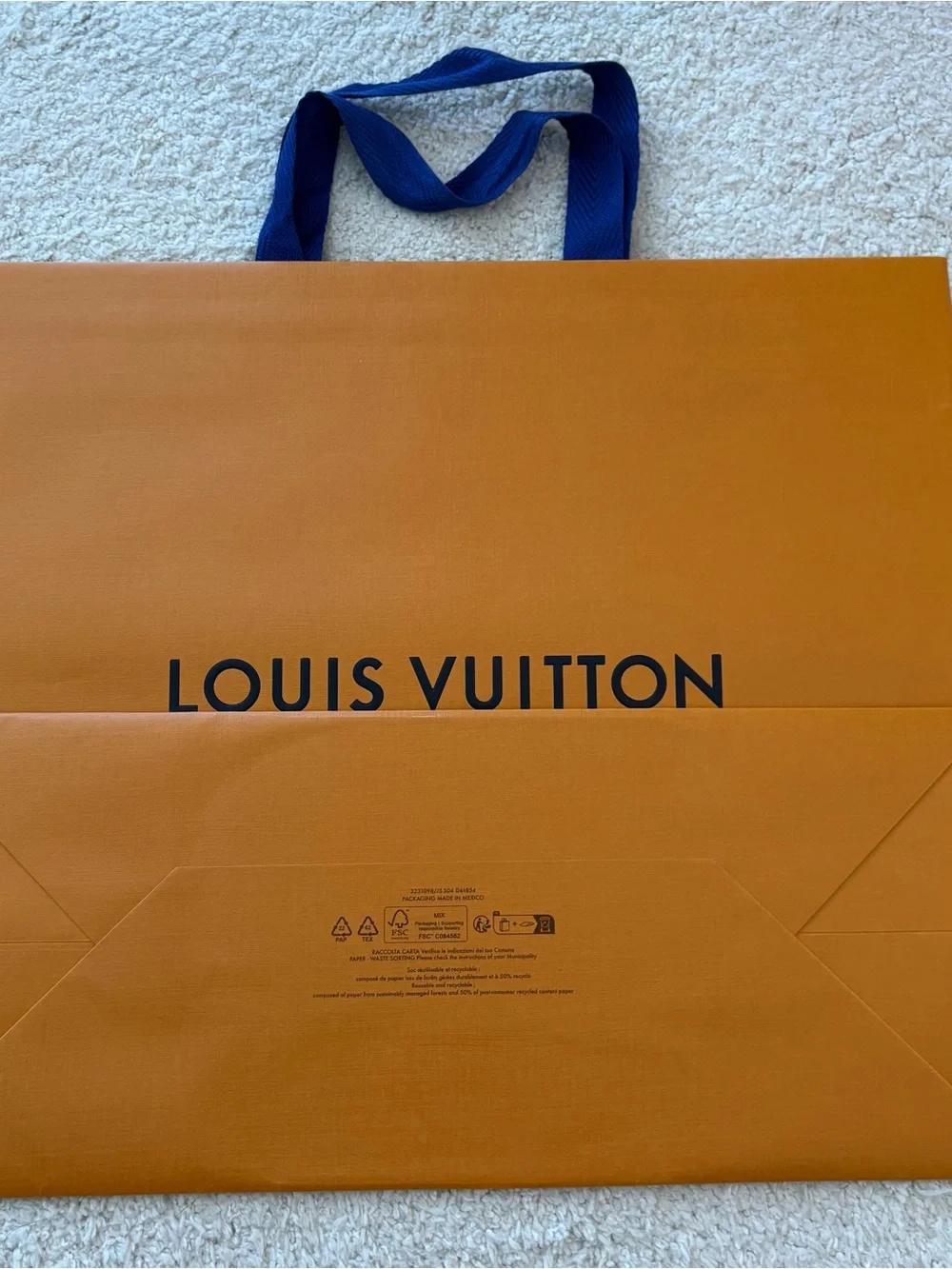 Louis Vuitton and Tiffany & Co. Shopping Gift Bags Set
